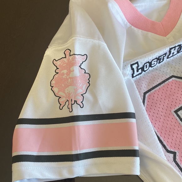 BON JOVI Lost highway world tour 2007-2008 jersey t-shirt. Women size S. - Picture 8 of 9